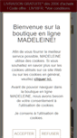 Mobile Screenshot of madeleine.fr